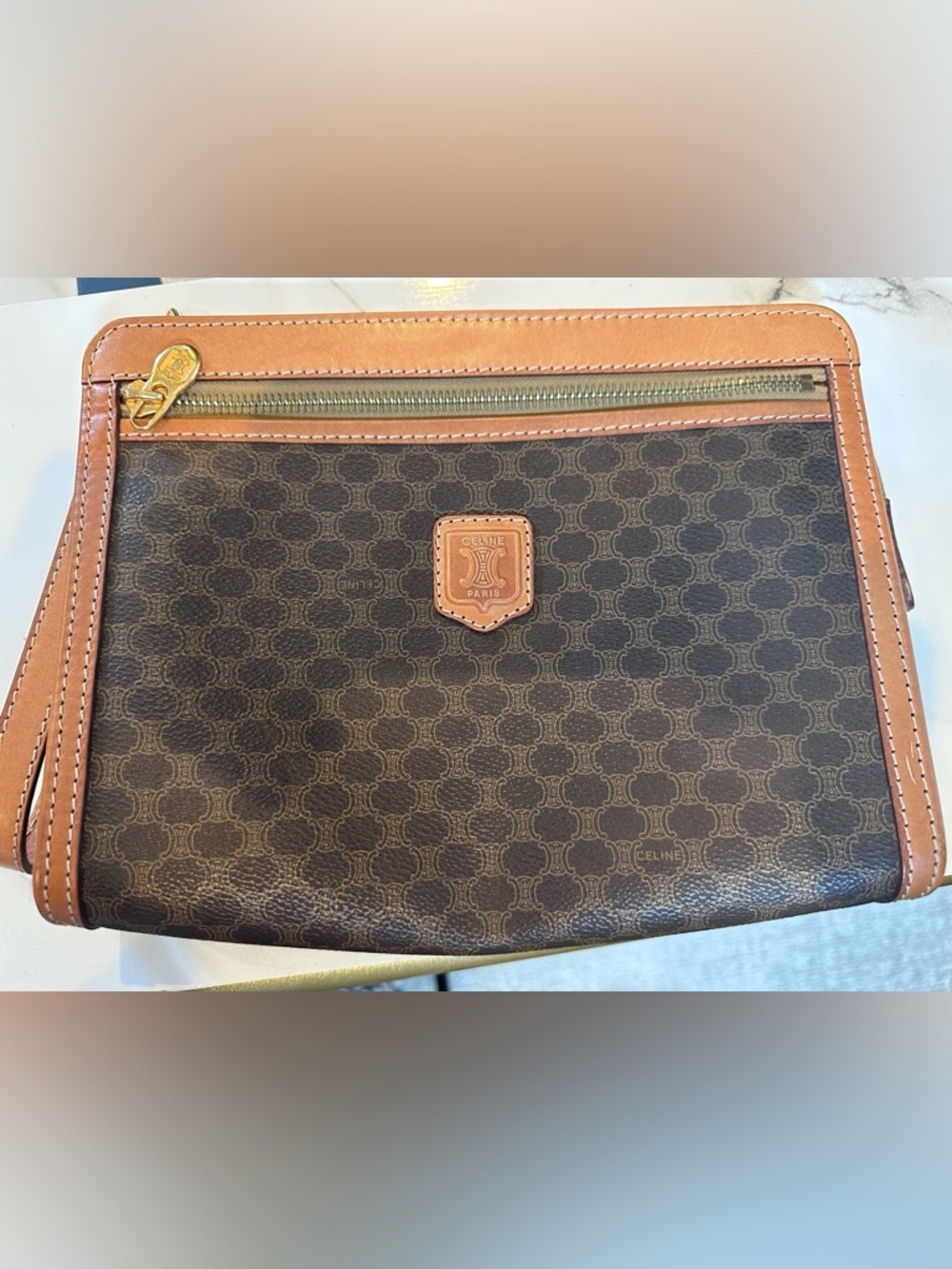 Celine Macadam clutch bag